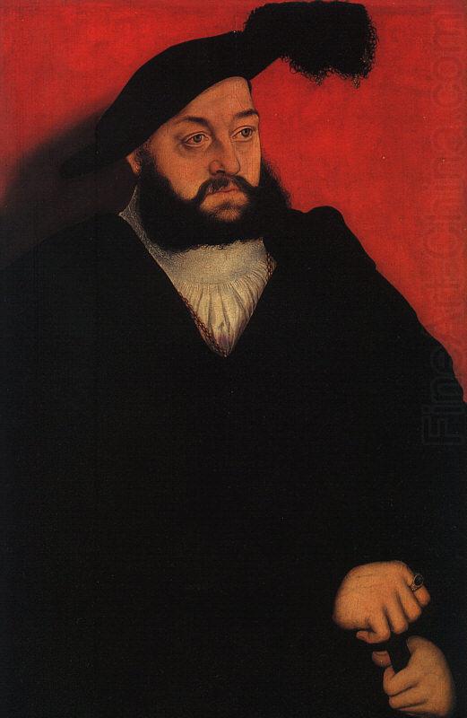 Lucas  Cranach John, Duke of Saxony china oil painting image